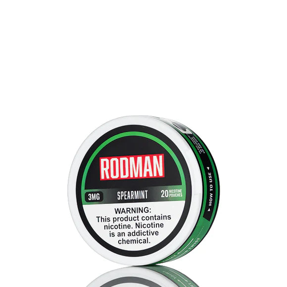 Rodman 5 Ct Roll 20 Pouches Spearmint (3mg)