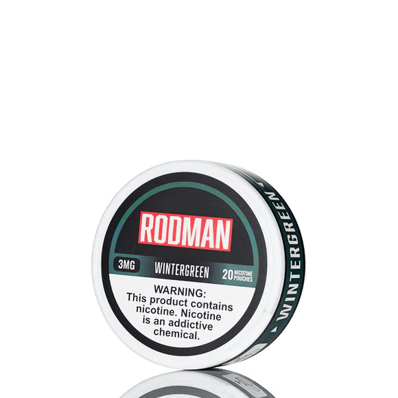 Rodman 5 Ct Roll 20 Pouches Wintergreen (3mg)