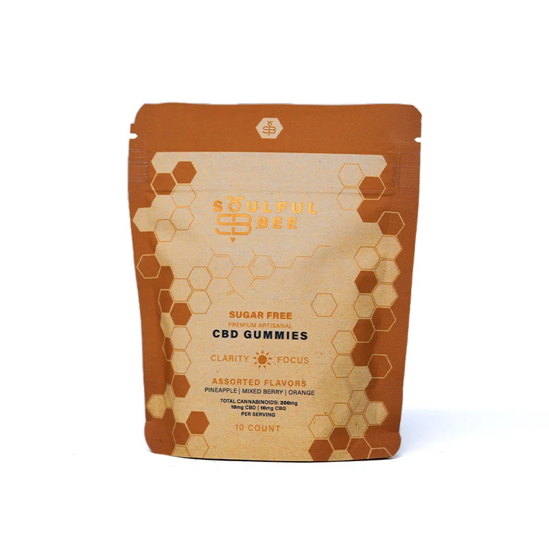 SOULFUL BEE DAYTIME GUMMIES CLARITY & FOCUS 12CT