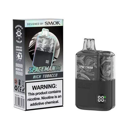 SMOK Space Man Pro Disposable 10000 Puffs 15mL 50mg | MOQ 5 | Rich Tobacco with packaging