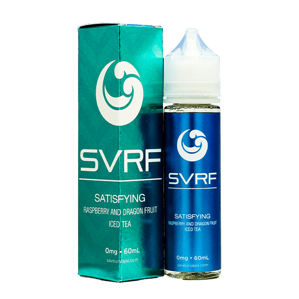 SVRF Series E-Liquid 60mL (Freebase) Satisfying with packaging