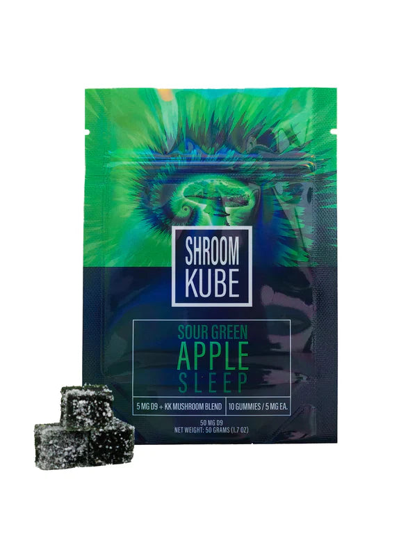 Shroom Kube 10Pk Sour Green Apple (Sleep)