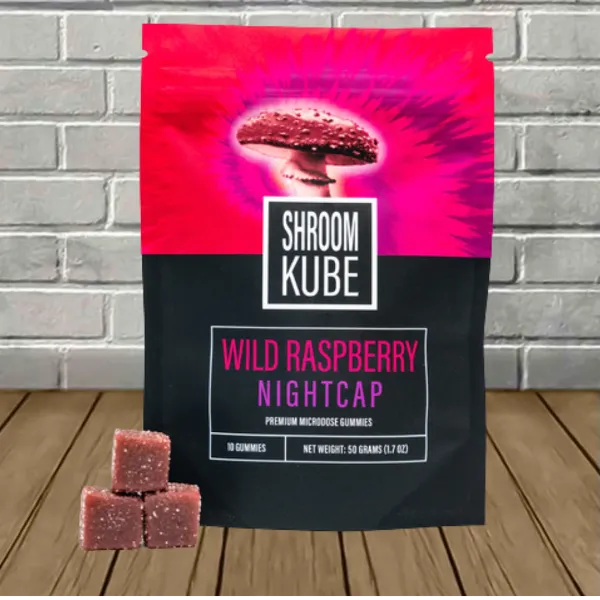 Shroom Kube 10Pk Wild Raspberry Nightcap