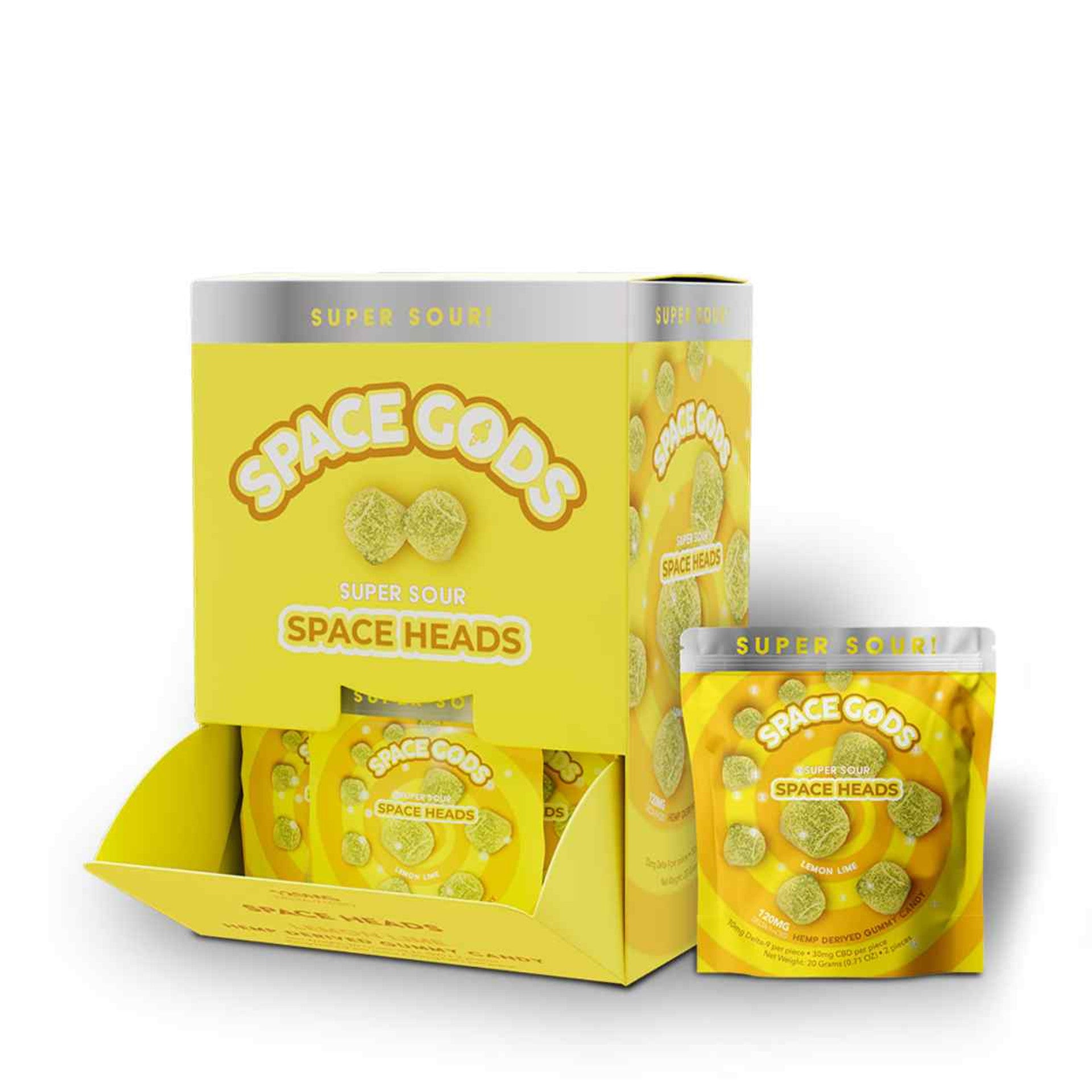 Space Gods 30Pk  Lemon Lime with Packaging