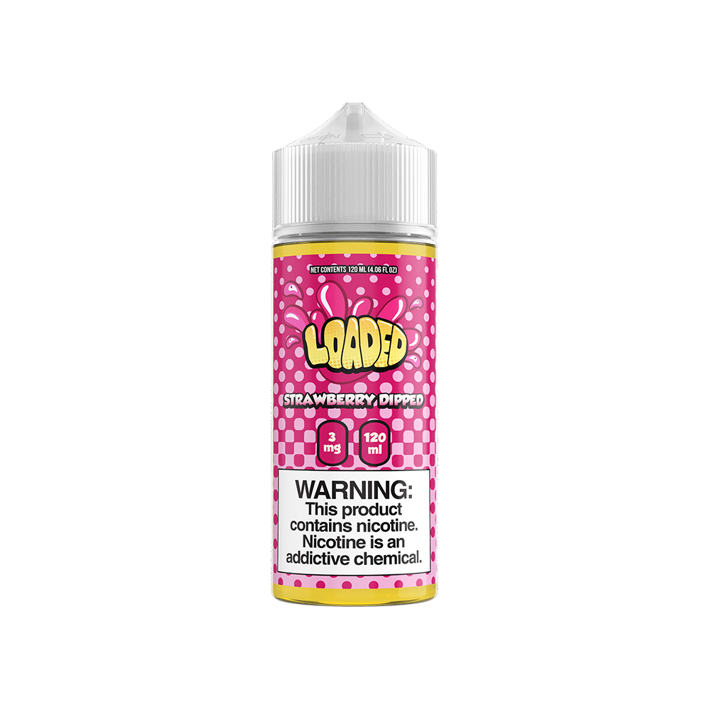 LOADED Series E-Liquid 120mL (Freebase) | Strawberry Dipped