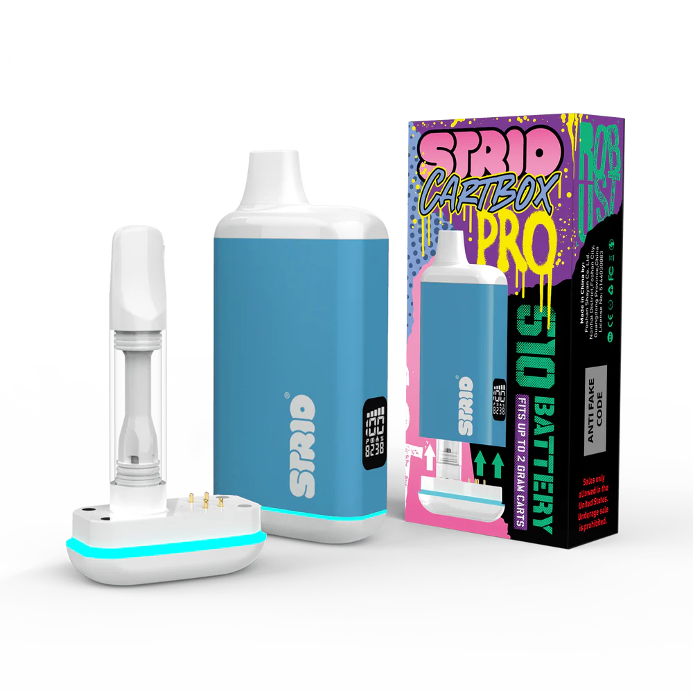 Strio Cartbox Pro W/Screen Azure Blue with packaging
