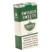 Swisher Sweets Filterd Cigars 20/10Pk Menthol