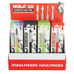 WULF ASSORTED DAB TOOL 12PK WITH PACKAGING