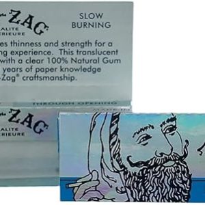 ZIG-ZAG HEMP ULTRA THIN SLOW BURNING PAPER 1 1/4