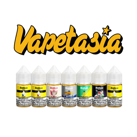 Vapetasia Salt Series E-Liquid 30mL (Salt Nic) Group Photo