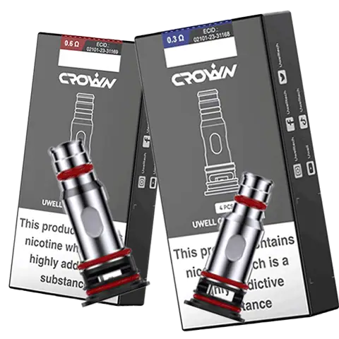 Uwell Crown X Coil 4pcs Group Photo