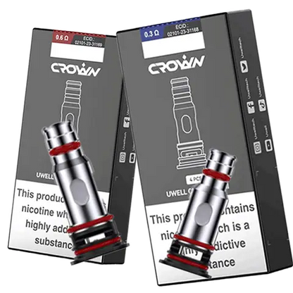 Uwell Crown X Coil 4pcs Group Photo