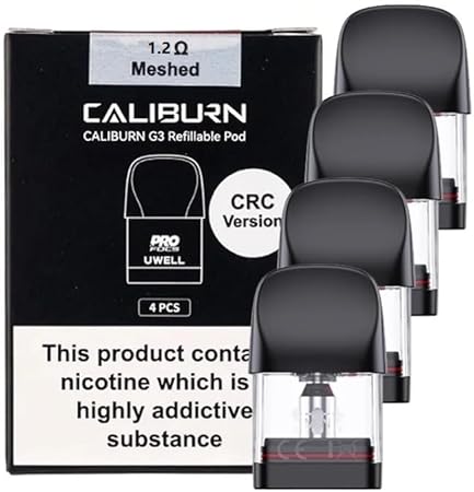 Uwell Caliburn G3 Refillable Pod with packaging
