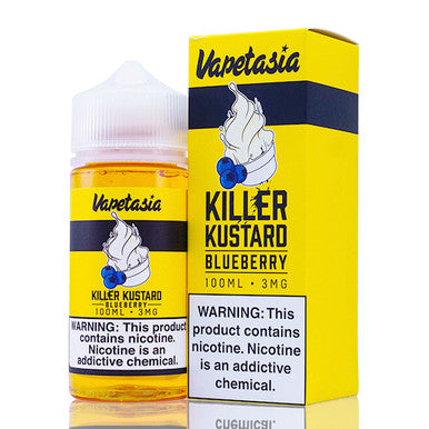 Vapetasia Series E-Liquid 100mL | Killer Kustard Blueberry with Packaging
