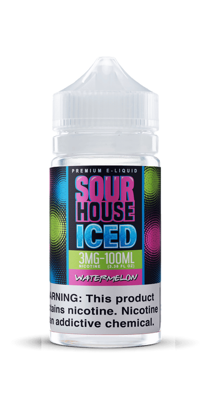 Sour House E-Juice 100mL (Freebase) | Watermelon Iced