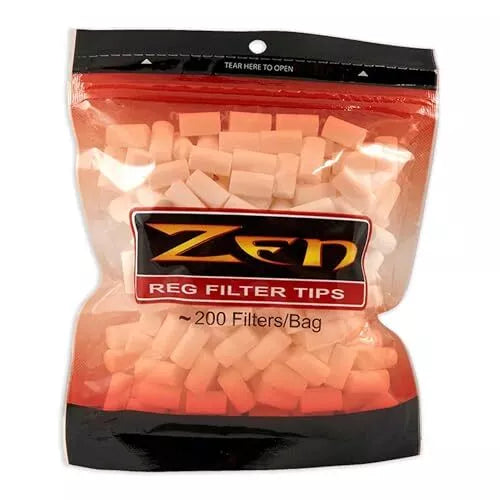 Zen Filter Tips Regular with packaging