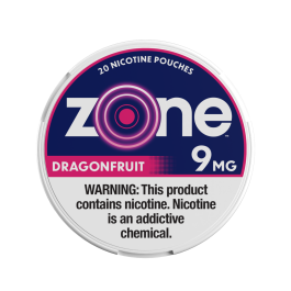 Zone Nicotine Pouches 5ct 1.55oz
Dragonfruit 9mg