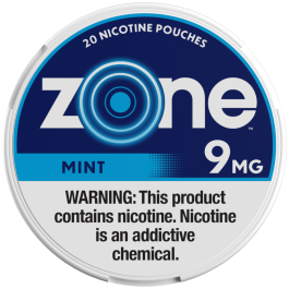 Zone Nicotine Pouches 5ct 1.55oz
Mint 9mg