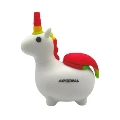 SILICONE UNICORN HAND PIPE H200