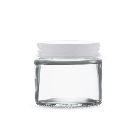 GLASS STORAGE JAR 3OZ