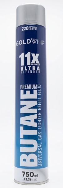 GOLD WHIP BUTANE 11X 750ML 12CT