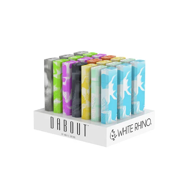 WHITE RHINO DABOUT GLOW IN THE DARK 21PK