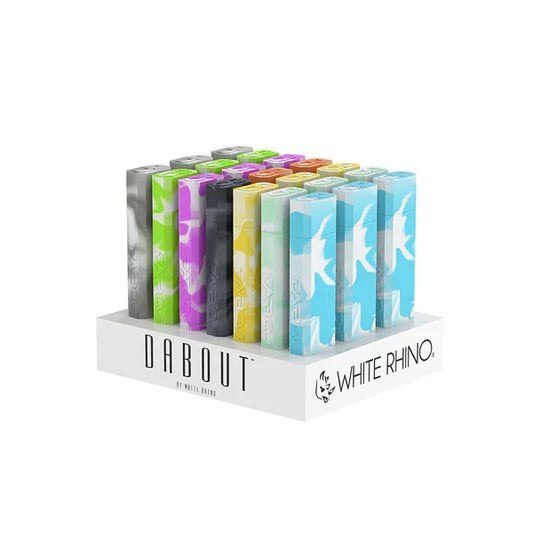 WHITE RHINO DABOUT GLOW IN THE DARK 21PK