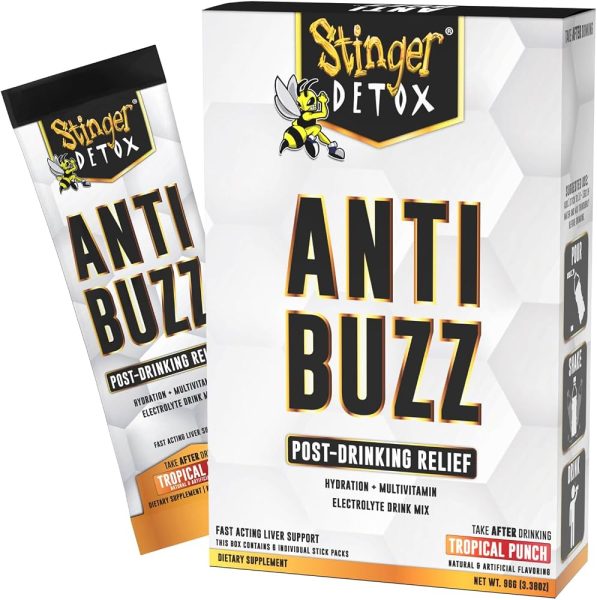 STINGER DETOX ANTI-BUZZ 12 CT