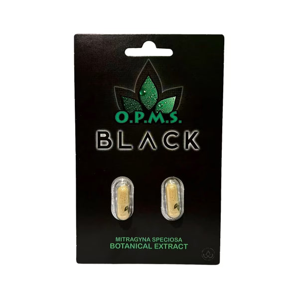 OPMS KRATOM BLACK EXTRACK 2CT SINGLE