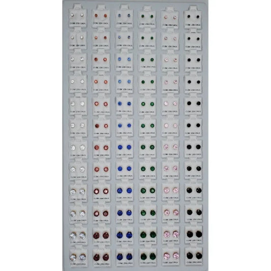 EAR RINGS 72PCS