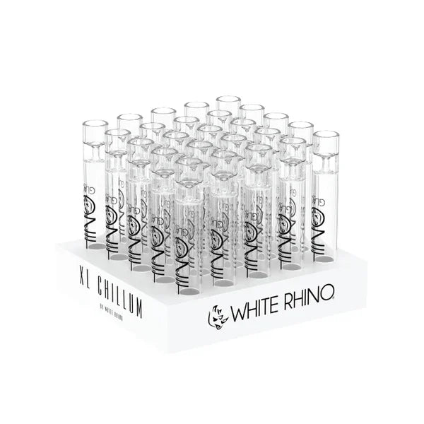 WHITE RHINO XL CHILLUM 25CT CH1002