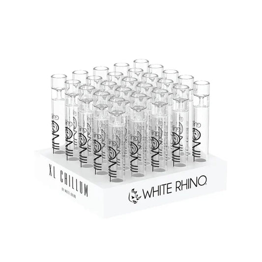 WHITE RHINO XL CHILLUM 25CT CH1002