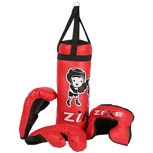 BOXING BAG WITH GLOVES