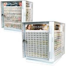 JEWELRY DISPLAY 13" FOUR SIDE 450 PC TOTAL 450