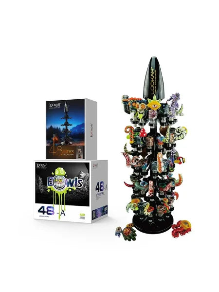 LOOKAH BOWLS & DISPLAY STAND 2PCS