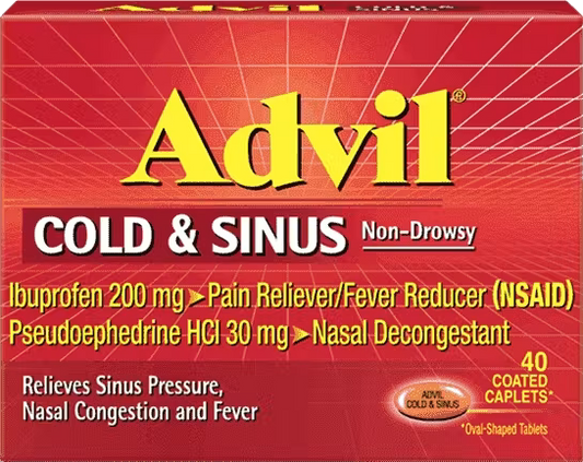 ADVIL SINUS SINGLE PACK BLISTER