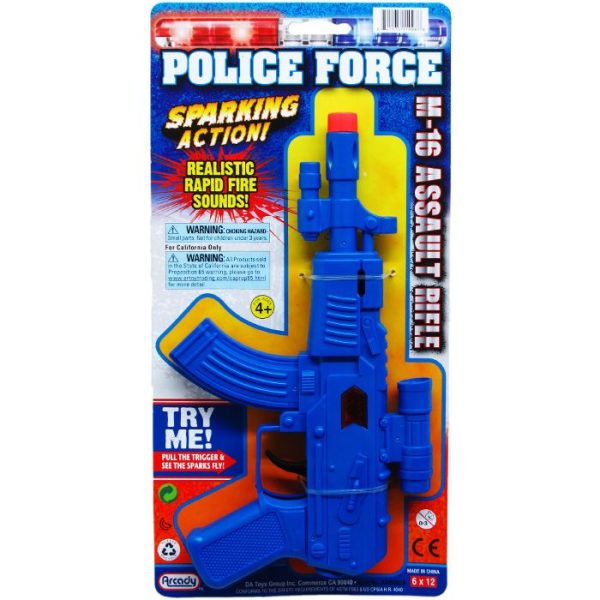 POLICE FORCE SPARKING ACTION