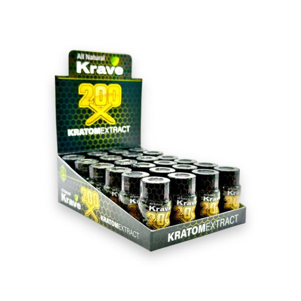 KRAVE KRATOM 200X EXTRACT 24CT