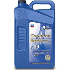 CHEVRON SUPREME MOTOR OIL SAE 30