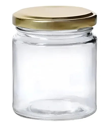 GLASS STORAGE JAR 180ML