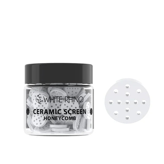 WHITE RHINO CERAMIC SCREEN HONEYCOMB 100 CT