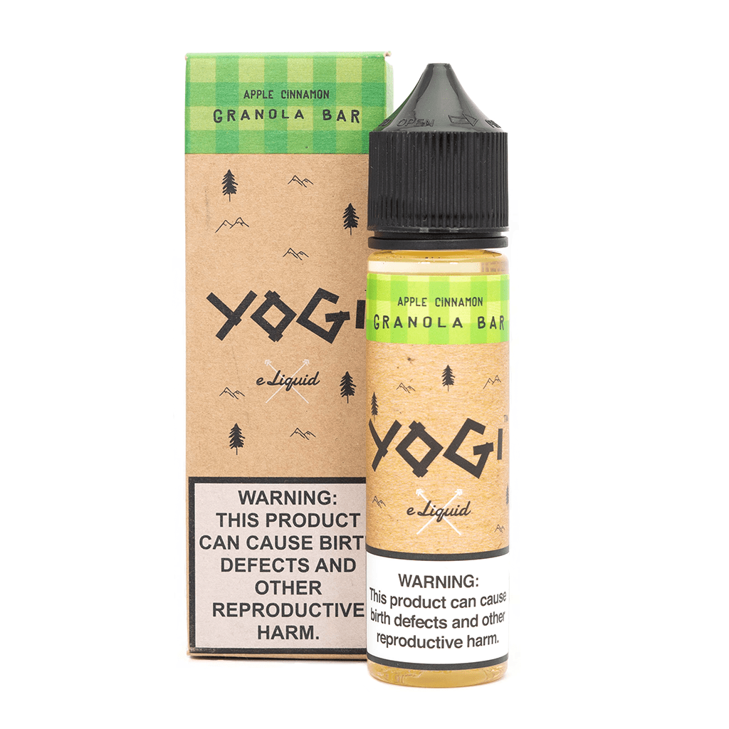 Yogi E-Liquid 60mL | (Original & Farms Series) Apple Cinnamon with Packaging