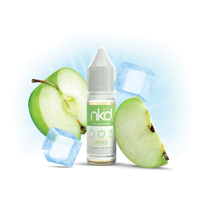 NKD Flavor Concentrate 15mL Apple Ice bottle