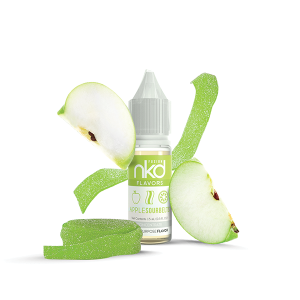 NKD Flavor Concentrate 15mL Apple Sour Belts bottle