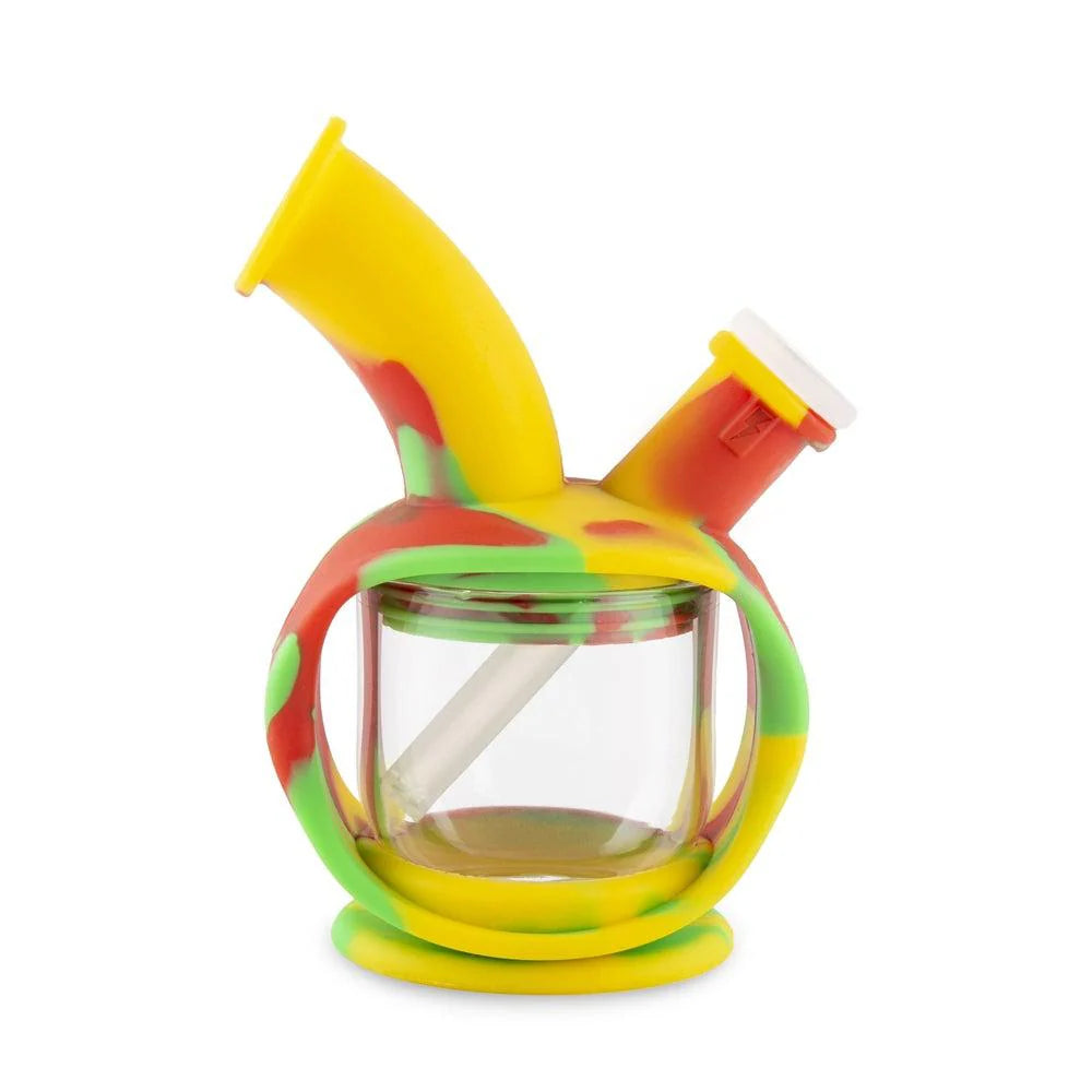 Ooze Kettle Silicone Bubbler - Rasta