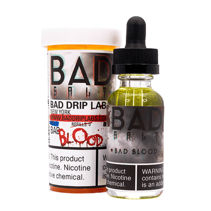 Bad Salts Series E-Liquid 30mL (Salt Nic) | Bad Blood  with Packaging