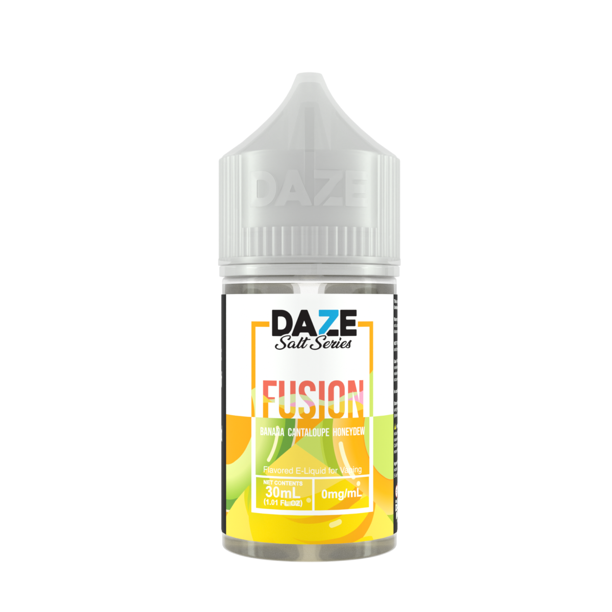 7Daze Fusion Salt Series E-Liquid 30mL (Salt Nic) | Banana Cantaloupe Honeydew