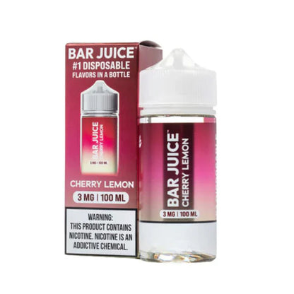 Bar Juice BJ30000 E-Liquid 100mL (Freebase) | Cherry Lemon with Packaging