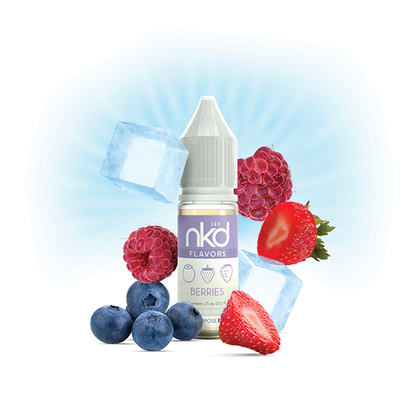 NKD Flavor Concentrate 15mL Berries Ice Bottle