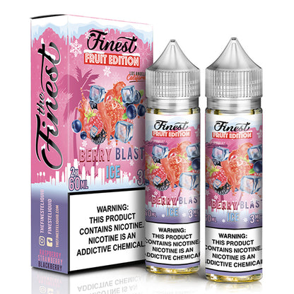 Fruit by Finest E-Liquid x2-60mL Berry Blast Ice with packaging